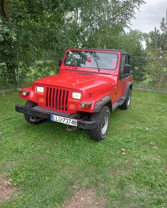 jeep wrangler łuków Jeep Wrangler cena 70000 przebieg: 160000, rok produkcji 1995 z Łuków